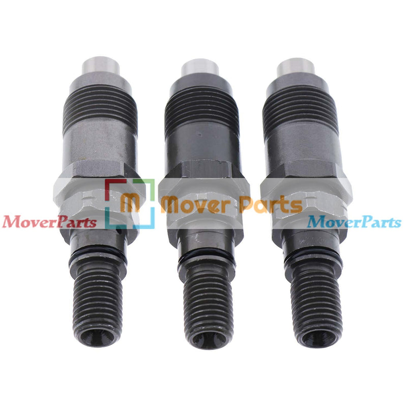DURAFORCE 3PCS Fuel Injector 719255-53100 for Yanmar 3TNE68 3TNE74 3TN66L 3JH3E 4JH3E