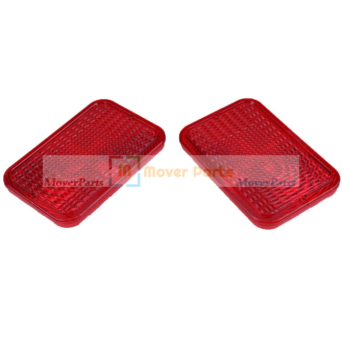 DURAFORCE 2X Red Taillight Lens LVU18747 for John Deere 1023E 2032R 2038R 3025E 4210 5090E
