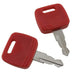 DURAFORCE 2X Ignition Keys RE183935 For John Deere 5220 5320 5610 6105 6230 7130 9230 9430