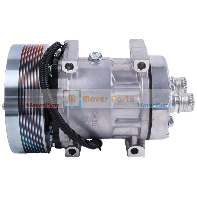 DURAFORCE Sanden SD7H15 A/C Compressor 317008A3 86993463 for New Holland TG255 TG285 TG210