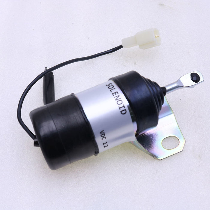 DURAFORCE For Kubota Denso Fuel Shut Off Solenoid 15471-60010 052600-1000 052600-1001 12V
