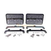 DURAFORCE 2X LED Headlight 3809346M91 3713799M91 for MF Tractors 6120 6130 8120 8140 8210