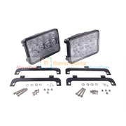 DURAFORCE 2X LED Headlight 3809346M91 3713799M91 for MF Tractors 6120 6130 8120 8140 8210