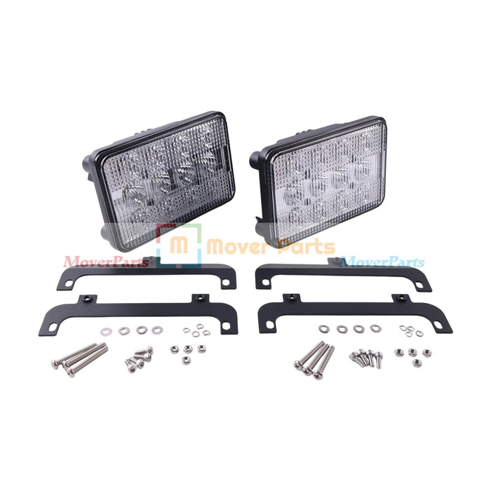 DURAFORCE 2X LED Headlight 3809346M91 3713799M91 for MF Tractors 6120 6130 8120 8140 8210