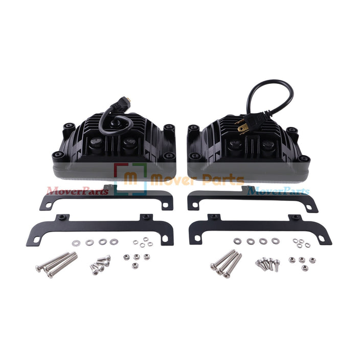 DURAFORCE 2X LED Headlight 3809346M91 3713799M91 for MF Tractors 6120 6130 8120 8140 8210