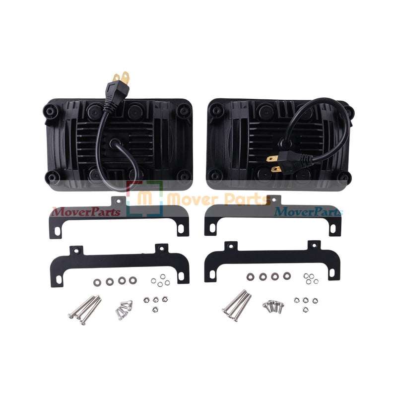 DURAFORCE 2X LED Headlight 3809346M91 3713799M91 for MF Tractors 6120 6130 8120 8140 8210