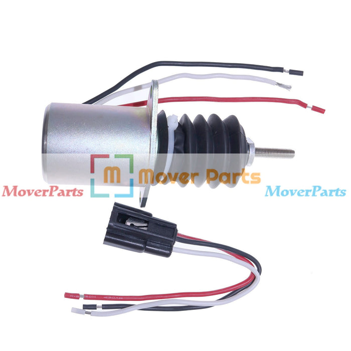 DURAFORCE 12V Fuel Shutoff Solenoid AM124377 for John Deere 3375 332 430 375 675 855 955