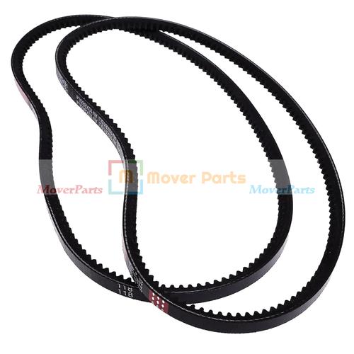 DURAFORCE 2PCS Alternator Belt 6686683 for Bobcat Track Loader MT52 MT55 MT85