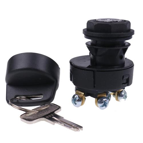 DURAFORCE Ignition Switch with Key 4360470 3 Position for JLG 1230ES 1930ES 2030ES 2630ES