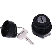DURAFORCE Ignition Switch with Key 4360470 3 Position for JLG 1230ES 1930ES 2030ES 2630ES