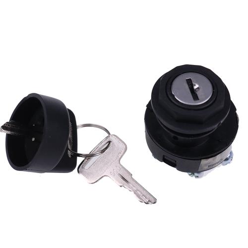 DURAFORCE Ignition Switch with Key 4360470 3 Position for JLG 1230ES 1930ES 2030ES 2630ES