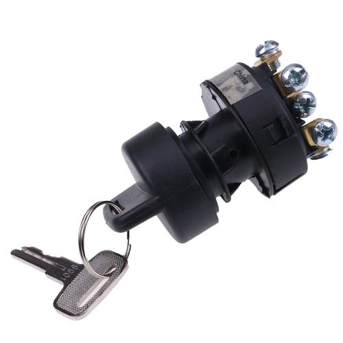 DURAFORCE Ignition Switch with Key 4360470 3 Position for JLG 1230ES 1930ES 2030ES 2630ES