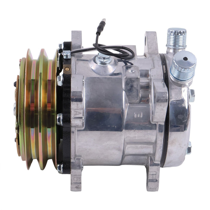 DURAFORCE 12V SD5H09 A/C Compressor 345-4547 For Caterpillar 236D 257D 262D 279D 289D 299D