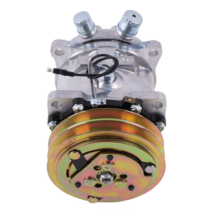 DURAFORCE 12V SD5H09 A/C Compressor 345-4547 For Caterpillar 236D 257D 262D 279D 289D 299D