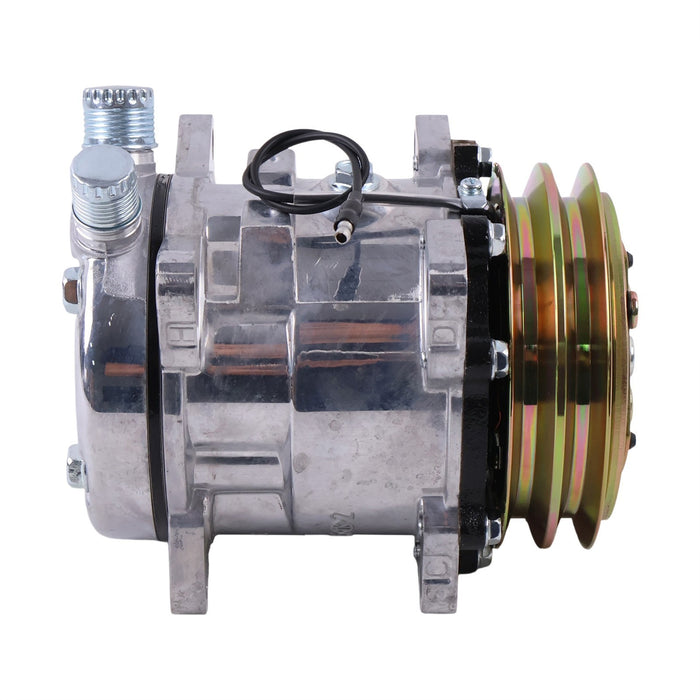 DURAFORCE 12V SD5H09 A/C Compressor 345-4547 For Caterpillar 236D 257D 262D 279D 289D 299D