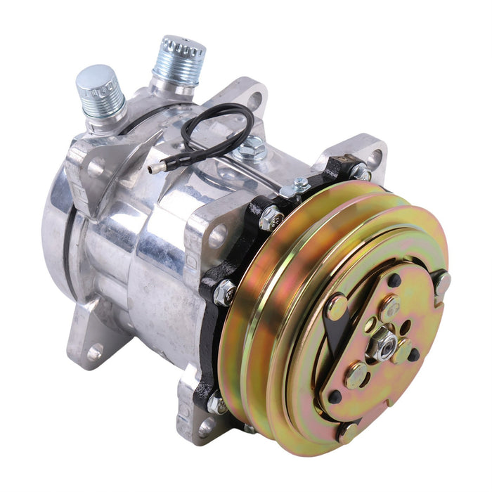 DURAFORCE 12V SD5H09 A/C Compressor 345-4547 For Caterpillar 236D 257D 262D 279D 289D 299D