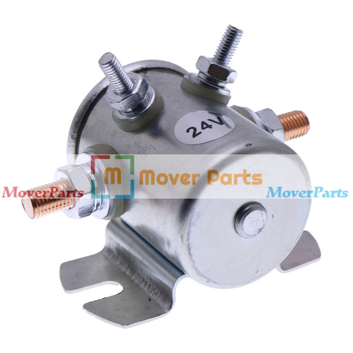 DURAFORCE 24 Volt Continuous Duty Switch Relay Solenoid 1114239 1114536 4-Terminal