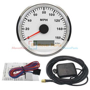 DURAFORCE 85mm 0-160MPH GPS Speedometer 910-10005 for Eling Car Boat Motorcycle Truck Car