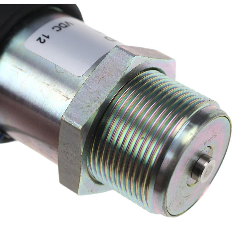 DURAFORCE Fuel Stop Solenoid MM409670 for Mitsubishi Tractor MT210 MT250 MT180 MT17 MT18