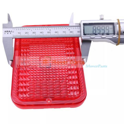 DURAFORCE Red Taillight Lens LVU18747 for John Deere 1026R 2025R 2032R 4120 4410 5090E