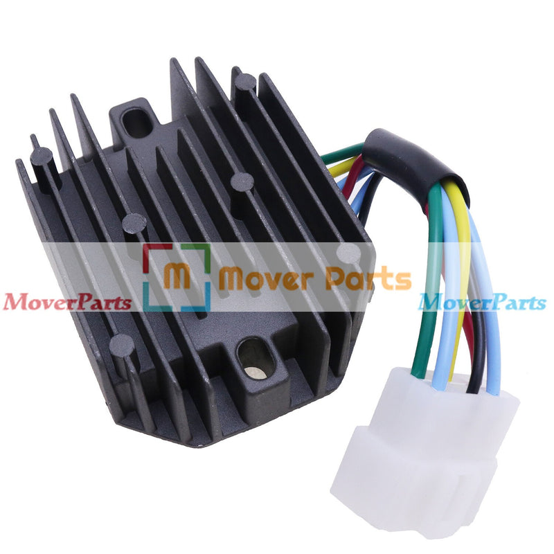 DURAFORCE 12V Voltage Regulator 6 Wire 15531-64601 for Kubota L2050 L2250 L2350 L2650
