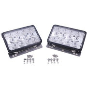 DURAFORCE 2X LED Headlight AL152328 RE269110 For John Deere 5045D 5055D 5075E 6120 6320+