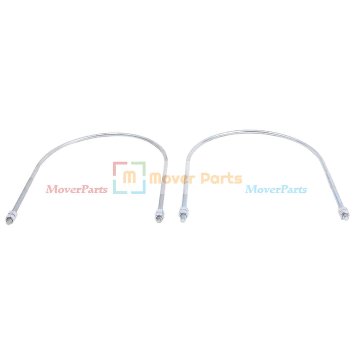 DURAFORCE 2X Muffler U Bolt 5I-7848 For Caterpillar Engine 3064 C4.2 Excavator 312C 311B