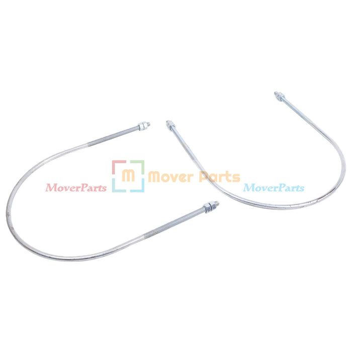 DURAFORCE 2X Muffler U Bolt 5I-7848 For Caterpillar Engine 3064 C4.2 Excavator 312C 311B