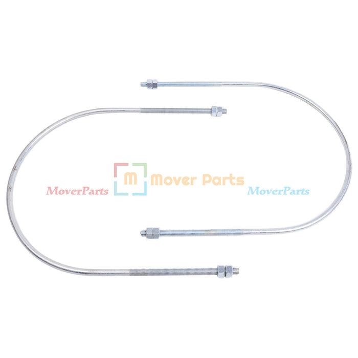 DURAFORCE 2X Muffler U Bolt 5I-7848 For Caterpillar Engine 3064 C4.2 Excavator 312C 311B