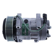 DURAFORCE Sanden SD7H15 A/C Compressor 14659238 for Volvo EC250 EC300 EC350 EC480D EC750D