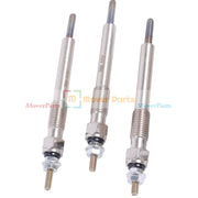 DURAFORCE 3PCS Glow Plug 129008-77800 For Yanmar Engine 3TNV88 3TNV88-BDCR 3TNV88-BPYB
