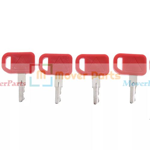 DURAFORCE 4PCS Ignition Key AR51481 For John Deere 322 330 332 655 756 830 4200 4300 4400