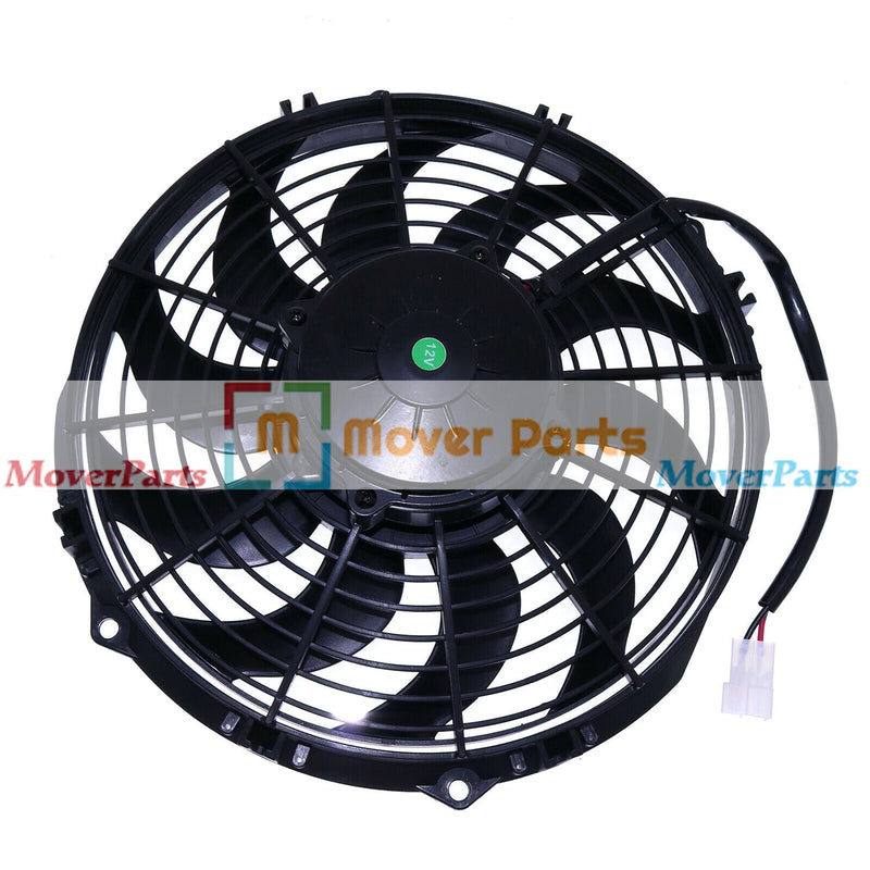 DURAFORCE Medium Profile Electric Puller Fan 30101500 VA09-AP50/C-27A 11"S/12V New