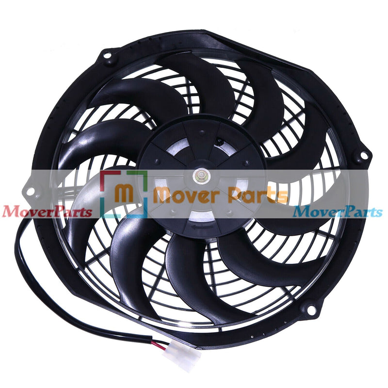DURAFORCE Medium Profile Electric Puller Fan 30101500 VA09-AP50/C-27A 11"S/12V New