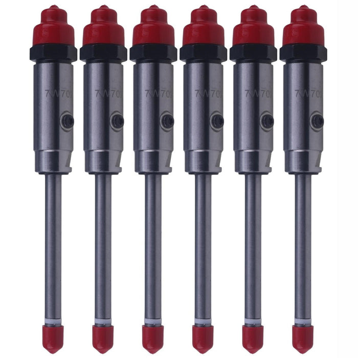 DURAFORCE 6PCS Fuel Injector 7W7026 0R3423 for Caterpillar Engine 3406B 3412 3412C