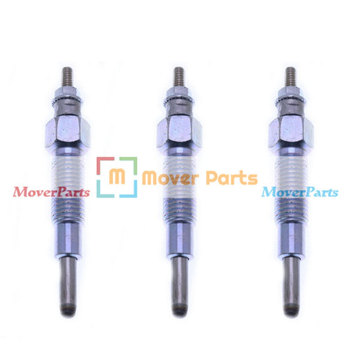 DURAFORCE 3X Glow Plug 15221-65516 15221-65512 for Kubota L185DT L245DT L295DT M4050 M4500