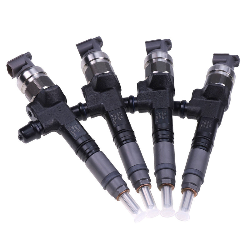 DURAFORCE 4Pcs Fuel Injector 436-1096 608-2959 for Caterpillar 236D 242D 246D 257D 262D