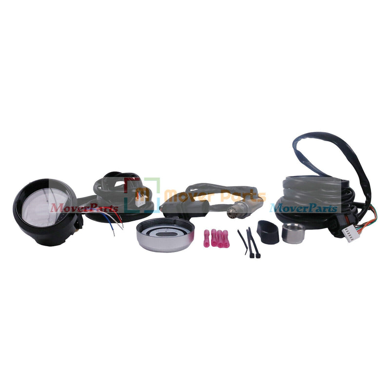 DURAFORCE For AEM 30-4110 UEGO Wideband O2 Air Fuel Ratio Gauge AFR 52mm w/4.9 LSU Sensor
