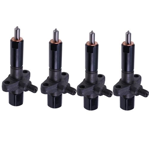 DURAFORCE 4PCS Fuel Injector 2645664 2645L001 for Perkins 4.236 4.248 Series Engine