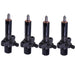 DURAFORCE 4PCS Fuel Injector 2645664 2645L001 for Perkins 4.236 4.248 Series Engine