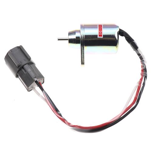 DURAFORCE Stop Solenoid VOE14521915 for Volvo EC20C EC27C EC55B EW55B ECR58 ECR88 ECR28