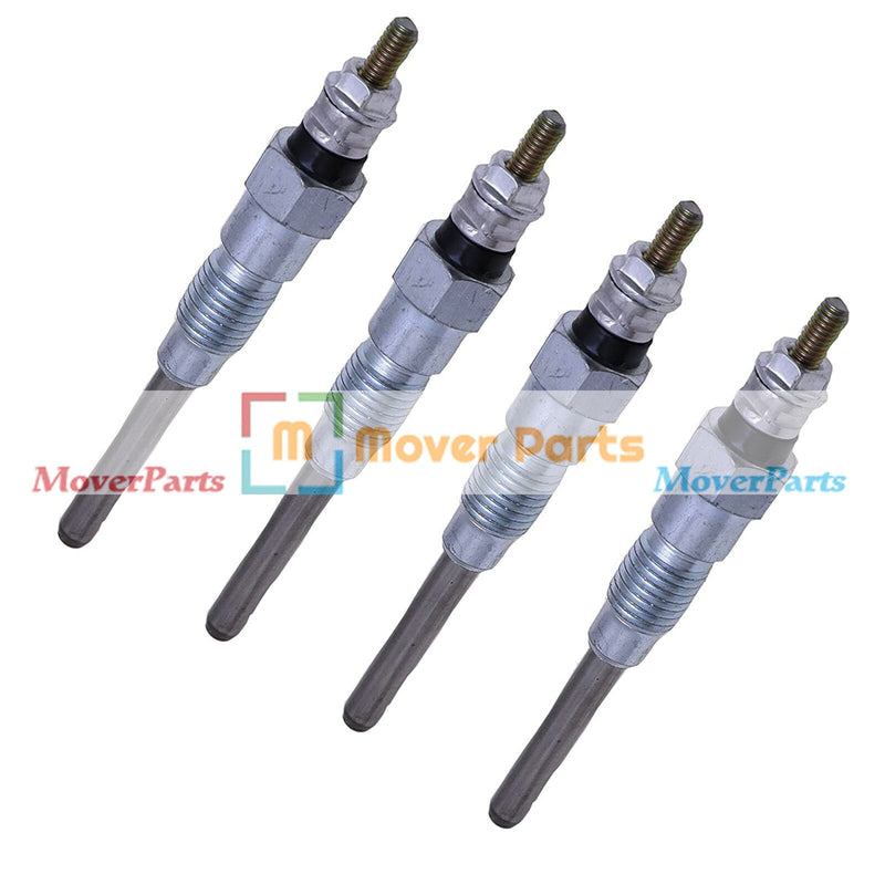 DURAFORCE 4X Glow Plug 6655233 19077-65510 for Bobcat 773 763 753 S185 Kubota V2203 V2403