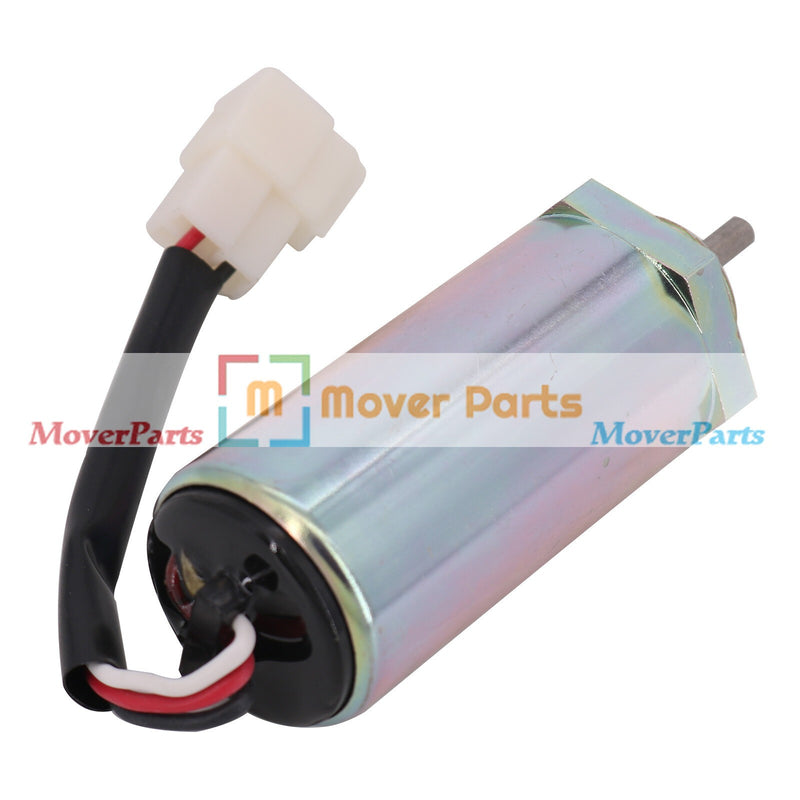 DURAFORCE Fuel Shutoff Solenoid 897329-5688 for Hitachi Excavator Isuzu Engine 4LE2 12V