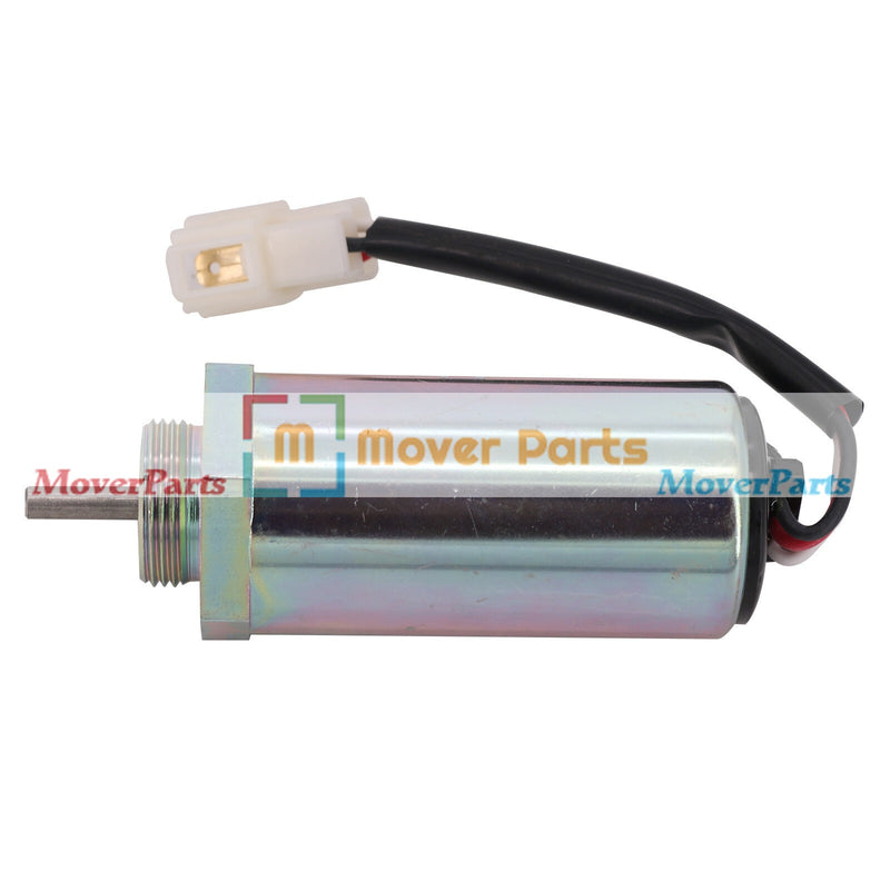 DURAFORCE Fuel Shutoff Solenoid 897329-5688 for Hitachi Excavator Isuzu Engine 4LE2 12V
