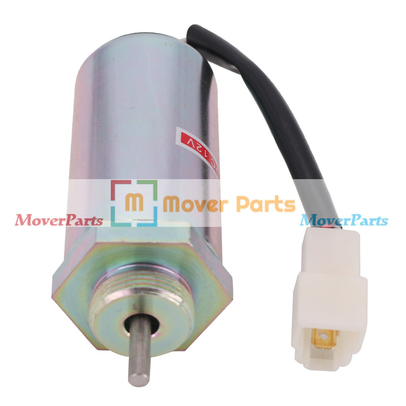 DURAFORCE Fuel Shutoff Solenoid 897329-5688 for Hitachi Excavator Isuzu Engine 4LE2 12V