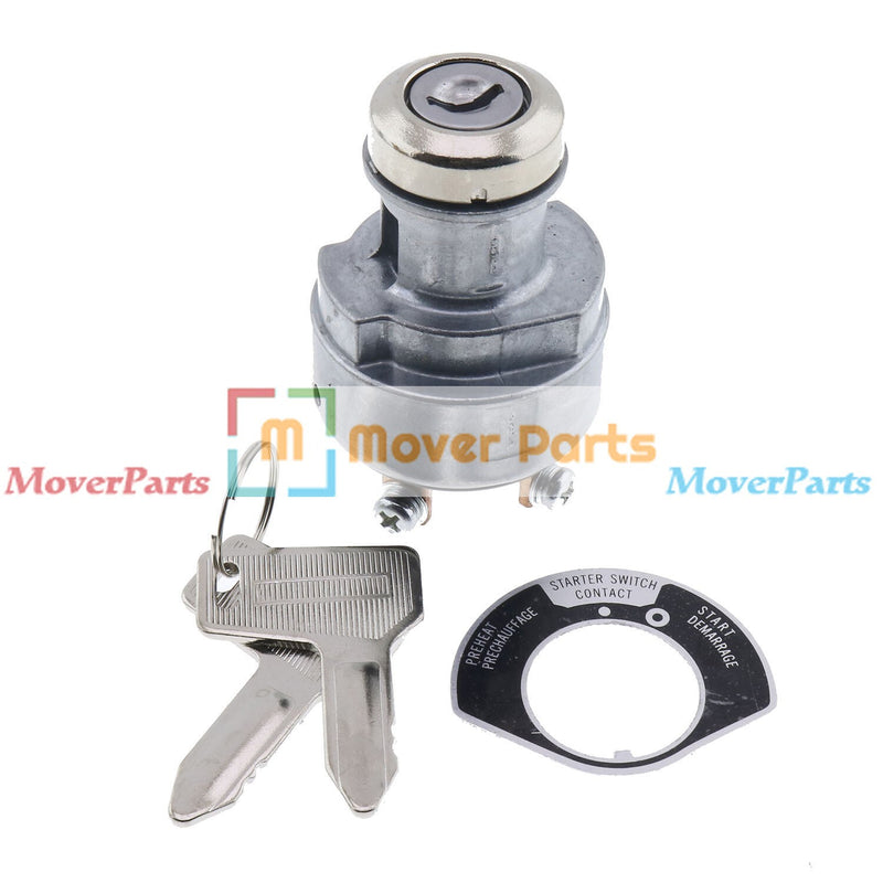 DURAFORCE Ignition Switch W/ 301 Keys 933110-00100 For Yanmar C50R C60R C80R B08-3