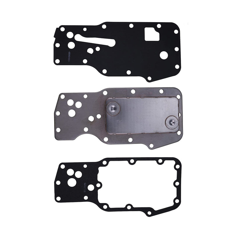 DURAFORCE Oil Cooler w/ Gaskets for Dodge Cummins 5.9 5.9L ISBe 03-07 24V