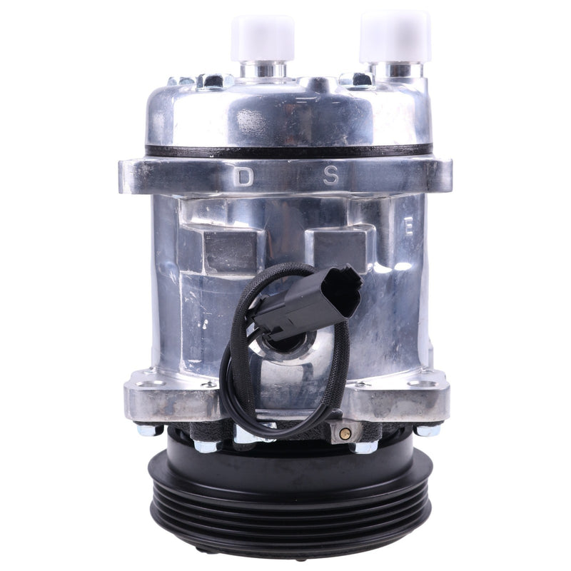 DURAFORCE A/C Compressor 7279139 QP5H11 1812 for Bobcat Skid Steer T550 T590 T595 T630