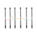 DURAFORCE 6Pcs Push Rod 31434307 733817M1 For Perkins Engine 1103 1104 Massey Ferguson 165