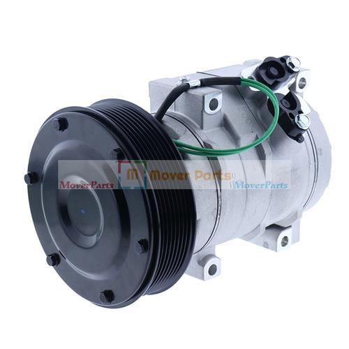DURAFORCE Denso 10S17 A/C Compressor 245-7779 for Caterpillar 324D 325C 326DL 329D 330D